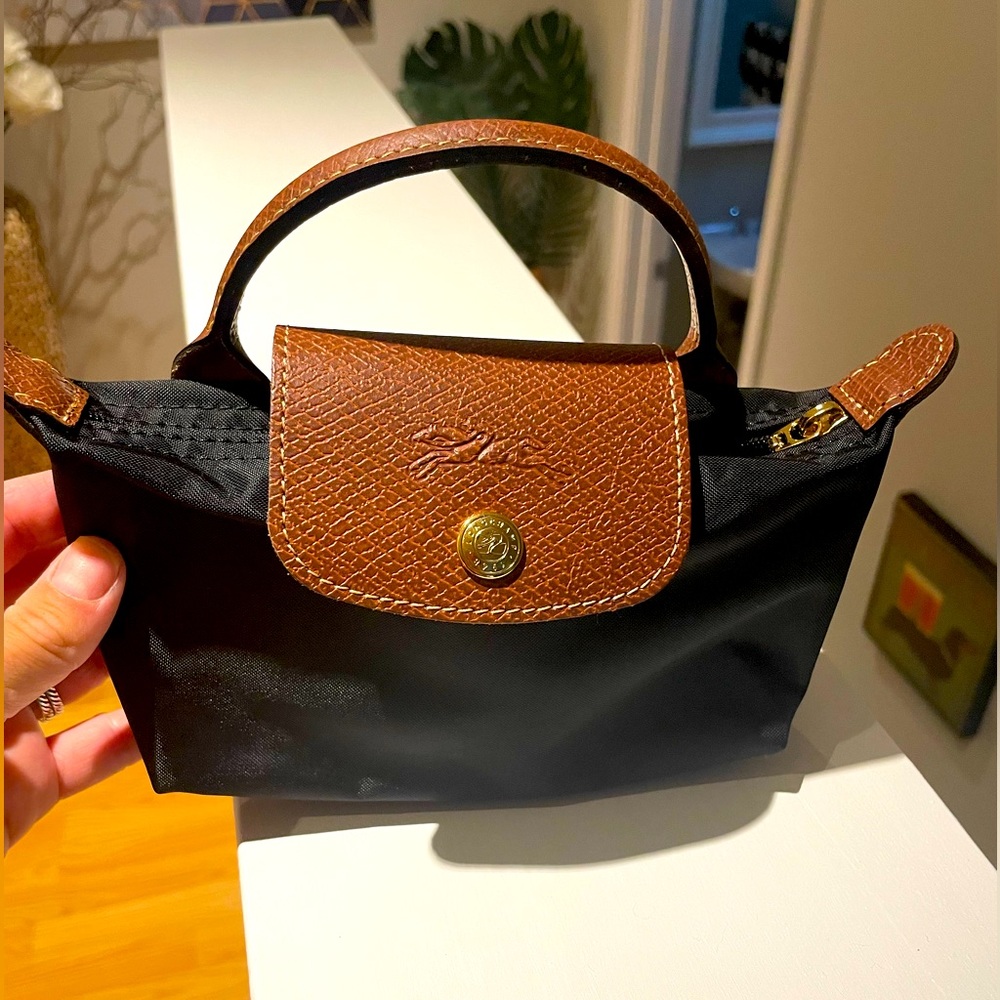 Longchamp le pliage cosmetic pouch NWOT